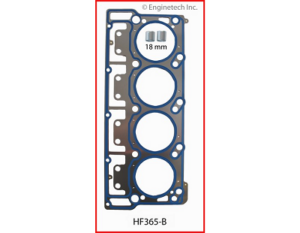 03-05 6.0L Ford Powerstroke Head Gasket (18mm Dowels)