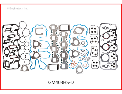 04.5-07 6.6L Duramax LLY-LBZ Upper Gasket Kit