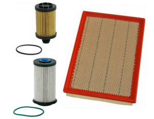 14-19 3.0L Dodge Ram EcoDiesel Air, Fuel & Oil Filter Kit